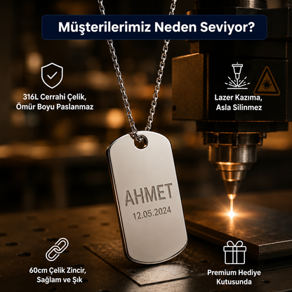 Kişiye Özel Asker Künyesi